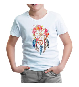 Düş Kapanı - Furry Beyaz Çocuk Tshirt