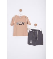 Erkek Çocuk Alt Üst Şort Takım 18-36 Ay 2141