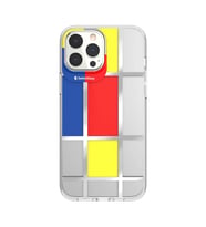 Apple iPhone 13 Pro Max Kılıf Çift IMD Baskılı Lisanslı Switcheasy Artist Mondrian Kapak