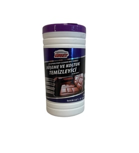 DÖŞEME VE KOLTUK TEMİZLEYİCİ ISLAK HAVLU PLASTİK KUTU 50' Lİ