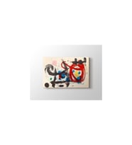 DBSanatevi Joan Miro - Le Cheval Tablo 70 X 70 Cm