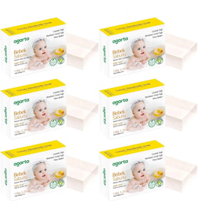 Agarta El Yapımı Doğal Sabun 150GR Bebek (6 Lı Set)