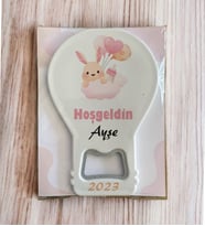 Yenidoğan Bebek Hediyesi Balon Açacak Magnet Baby Shower Hediyesi 30 adet 002