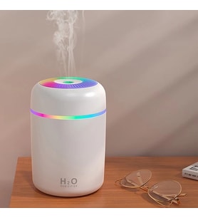 pilelistore Led Işıklı Yeni Nesil Oda Araç İçi Nemlendirici Hava Nemlendirici