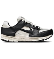 Nike Zoom Vomero 5 Premium Leather Unisex Sneaker Hakiki Deri Unisex Kesikli Siyah Deri Korumalı Günlük Spor Ayakkabı Beyaz Siyah