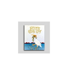 DBSanatevi Never Give Up Tablo 50 X 50 Cm