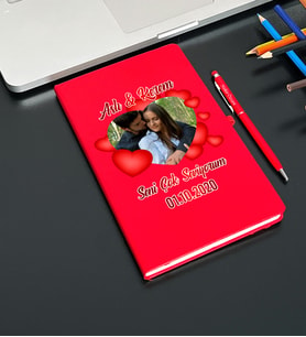 Kişiye Özel Deri Tasarım Defter TS65