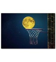 Cakatablo Basket Potası ve Dolunay İllüstrasyon