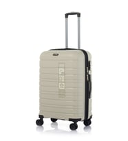 Hotowa Gold PP Valiz 8010 Ekru TSA Kilitli Orta Boy