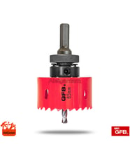 Gfb Bi Metal Panç Metal Testere 92 Mm + Hex Düz Girişli Adaptör