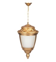 AVONNI BFE-68042-BSA-OP Sarı Boyalı Dış Mekan Aydınlatma E27 Aluminyum Polikarbon Cam 28cm