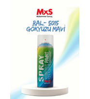 MxS RAL 5015 Gökyüzü Mavi Akrilik Sprey Boya 400 ML