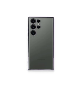 Galaxy S24 Ultra Kılıf Razer Lensli Silikon - Siyah Belirtilmemiş