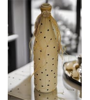 Yayoi handmade şişe şamdan