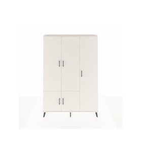 Arges Dolap 7 Raflı 5 Kapaklı Tek Askılı 132x30x195 Aytaşı-Aytaşı/Antrasit