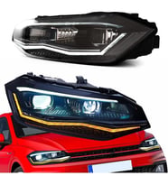 volkswagen polo 2017-2021 uyumlu aw1 led far