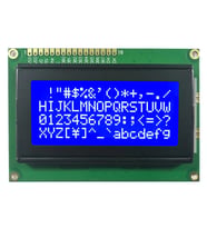1604A 4x16 Mavi Karakter LCD Modül Display Ekran 5V Beyaz Arka ışık 16X4 16 X 4 Standart SolÜst Lcd