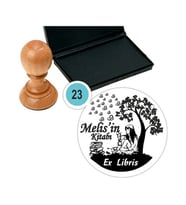 Kişiye Özel Kitap Damgası Kitap Mührü Kaşe Kitap Mühür Özel Damga 23