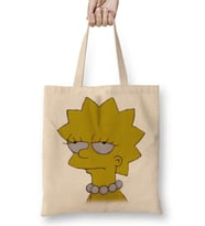Lisa Simpson Entediada Bez Çanta Uzun Saplı