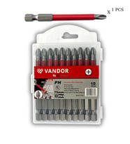 Vandor Anti Slip Bit Kaydırmaz Bits S2 Yüksek Kalite Çelik PH3 75 - 729927867366