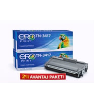 Brother TN-3417 Muadil Toner - 2'li Avantaj Paket