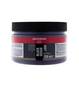 AMSTERDAM GESSO SİYAH 002 250ML