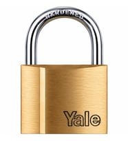 Yale 30 mm Masterli Pas Sistem Prinç Sarı Asma Kilit Tek Anahtar