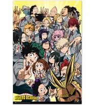 Erik Anime Poster - My Hero Academia U.A. CLASS 1-A Poster - Sanat Baskısı - Dekorasyon Oturma Odası veya Dekorasyon Yatak Odası - Sanat Baskısı - Dekorasyon Oturma Odası - Boyut: 61 x 91