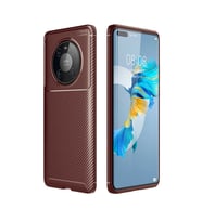 Lexroo Huawei Mate 40 Pro Kılıf Negro Silikon Kılıf - Kahverengi