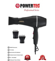 Powertec TR-501 Profesyonel Siyah Renk Fön Makinesi