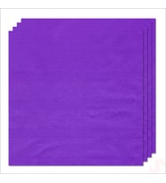 Mor Peçete - 33cm x 33cm - 20 Adet