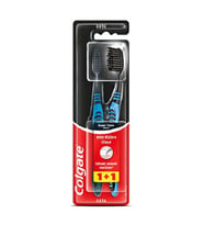Colgate Super Clean Black 1+1 Diş Fırçası Orta