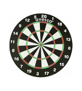 Avessa Dart-10 Amatör Dart Tahtası 6 Oklu