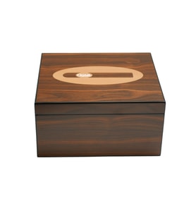 PremiumQuality Polermo Kahverengi Sedir Humidor Puro Kutusu