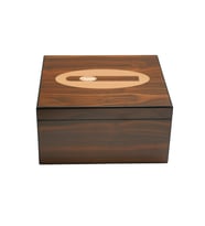 PremiumQuality Polermo Kahverengi Sedir Humidor Puro Kutusu
