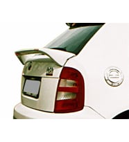 Skoda Fabia Uyumlu 1 6Y Hatchback Spoiler Cam Altı Fiber 1999-2007