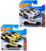 2 Araç Set - Hot Wheels Lamborghini Huracan Sterrato - Sarı & Beyaz (1/64)
