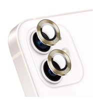 Microsonic Apple iPhone 12 Mini Tekli Kamera Lens Koruma Camı Gold