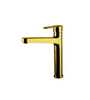 NEWARC DOMİNO ÇANAK TİPİ LAVABO BATARYASI (ALTIN)
