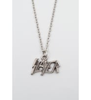 Slayer Gümüş Kaplama Düz Zincir Kolye
