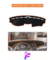 MERCEDES W211 (2002-2009) Uyumlu Torpido Örtüsü Yansıma Önleyici Kolay Montaj Tam Koruma H28
