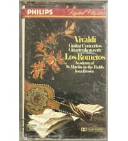 (Plak Değildir KASET tir) Vivaldi Guitar Concertos Los Romeros Classic Kaset