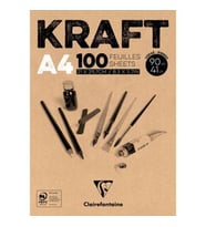 Clairefontaine Kraft Sketch Blok A4 90 gr. 100 Yaprak 
