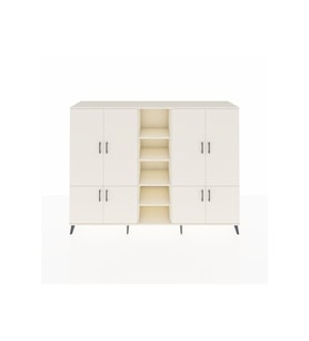 Hyperion Dolap 14 Raflı 8 Kapaklı 220x44x163 Aytaşı-Aytaşı