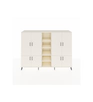 Hyperion Dolap 14 Raflı 8 Kapaklı 220x44x163 Aytaşı-Aytaşı