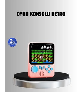 Retro Oyun Konsolu – 3.5 İnç Ekran, 666 Klasik Oyun, Tv Bağlantılı