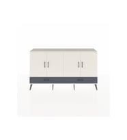 Arges Konsol 6 Raflı 2 Çekmeceli 4 Kapaklı 176x30x99 Aytaşı-Aytaşı/Antrasit
