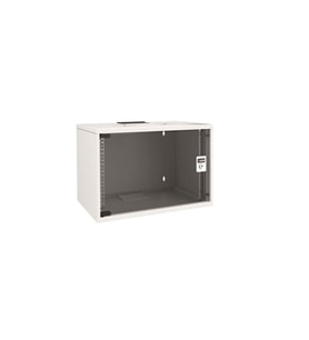 AGER 9U 600x600mm Duvar Tipi Beyaz Kabinet Demonte FLAT AG-AF09U6060B1-CBAA-A-D1