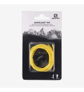 Salomon L32667500 Quiklace Kit Unisex Akıllı Bağcık (Sarı)