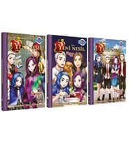 Disney Manga Yeni Nesil Özlü Kötüler Üçlemesi 3 Kitap Set